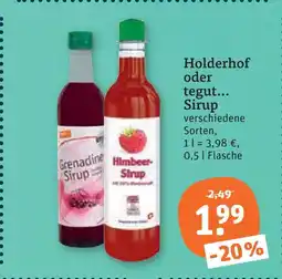 tegut Holderhof, tegut... sirup Angebot