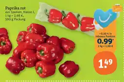 tegut Paprika rot Angebot