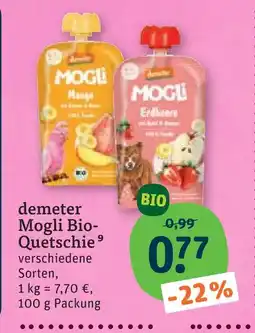 tegut Mogli bio-quetschie Angebot