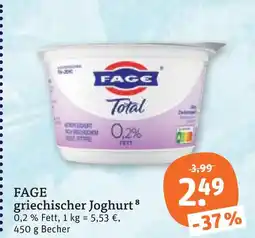 tegut Fage griechischer joghurt Angebot