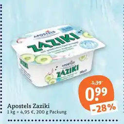 tegut Apostels zaziki Angebot