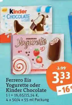 tegut Ferrero yogurette Angebot
