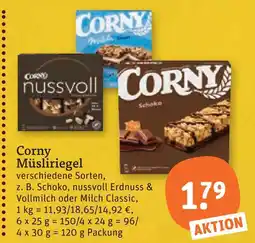 tegut Corny müsliriegel Angebot