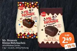 tegut Mr. brownie kleine rührkuchen Angebot