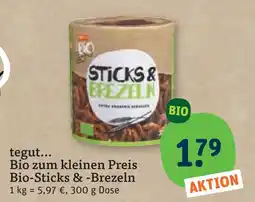 tegut Tegut... bio-sticks & -brezeln Angebot