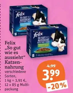 tegut Felix katzennahrung Angebot