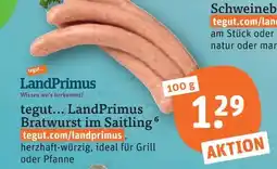 tegut Tegut... landprimus bratwurst im saitling Angebot