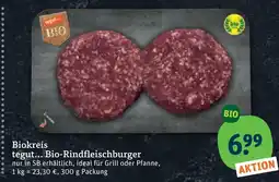 tegut Tegut... bio-rindfleischburger Angebot