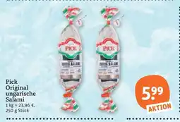 tegut Pick original ungarische salami Angebot