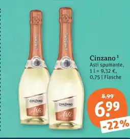 tegut Cinzano asti spumante Angebot