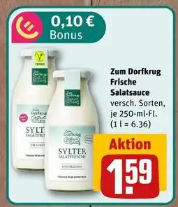 nahkauf Zum dorfkrug frische salatsauce Angebot