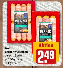 nahkauf Wolf berner würstchen Angebot