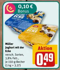 nahkauf Müller joghurt mit der ecke Angebot