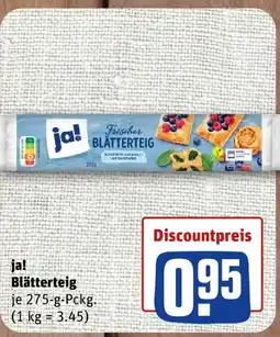 nahkauf Ja! blätterteig Angebot