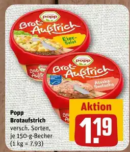 nahkauf Popp brotaufstrich Angebot