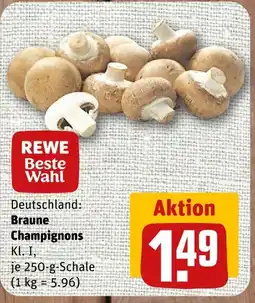 nahkauf Rewe beste wahl braune champignons Angebot