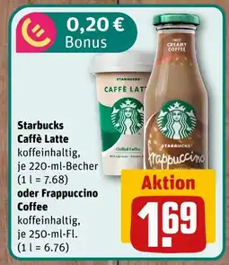 nahkauf Starbucks caffè latte Angebot