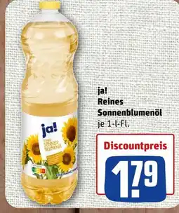 nahkauf Ja! reines sonnenblumenöl Angebot