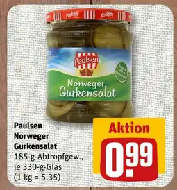 nahkauf Paulsen norweger gurkensalat Angebot