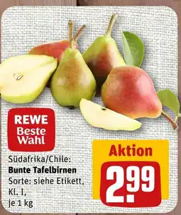 nahkauf Rewe beste wahl bunte tafelbirnen Angebot