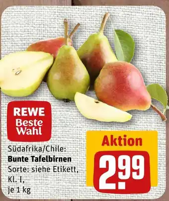 nahkauf Rewe beste wahl bunte tafelbirnen Angebot