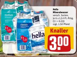 nahkauf Hella mineralwasser Angebot