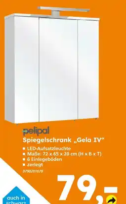 Globus Baumarkt Pelipal spiegelschrank „gela iv“ Angebot