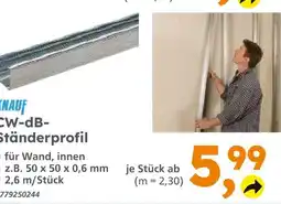 Globus Baumarkt Knauf cw-db-ständerprofil Angebot
