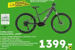 Globus Baumarkt Zundapp e-bike 27,5er mountainbike „x900“ Angebot