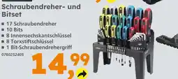Globus Baumarkt Schraubendreher- und bitset Angebot