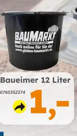 Globus Baumarkt Baueimer Angebot