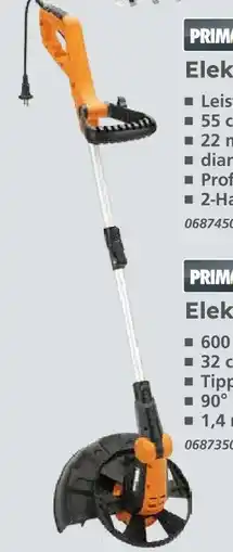 Globus Baumarkt Primaster elektro rasentrimmer „600 pmrt da“ Angebot