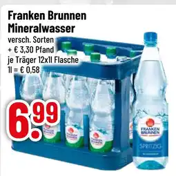 trinkgut Franken brunnen mineralwasser Angebot