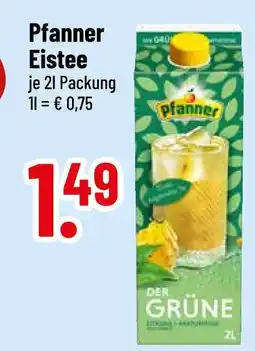 trinkgut Pfanner eistee Angebot