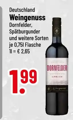 trinkgut Deutschland weingenuss dornfelder Angebot