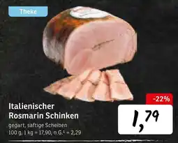 KONSUM Italienischer rosmarin schinken Angebot