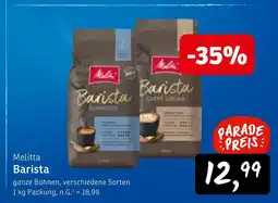 KONSUM Melitta barista Angebot