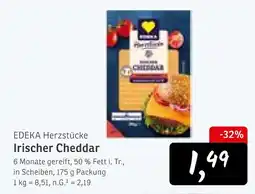 KONSUM Edeka herzstücke irischer cheddar Angebot