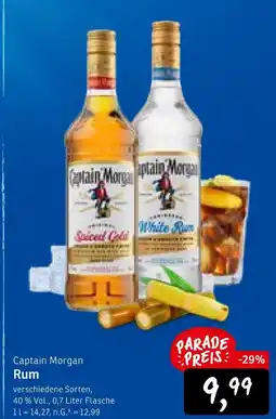 KONSUM Captain morgan rum Angebot