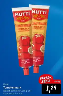 KONSUM Mutti tomatenmark Angebot