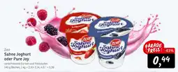 KONSUM Zott sahne joghurt oder pure joy Angebot