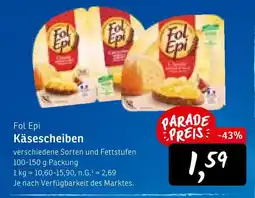 KONSUM Fol epi käsescheiben Angebot