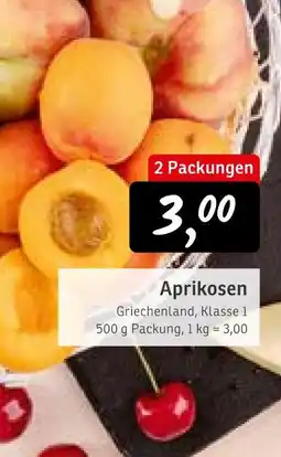 KONSUM Aprikosen Angebot