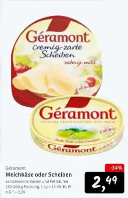 KONSUM Géramont weichkäse Angebot