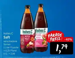 KONSUM Hohes c saft Angebot