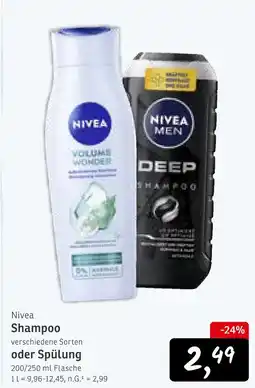 KONSUM Nivea shampoo Angebot