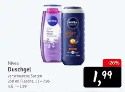 KONSUM Nivea duschgel Angebot
