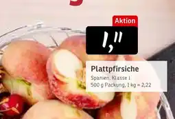 KONSUM Plattpfirsiche Angebot