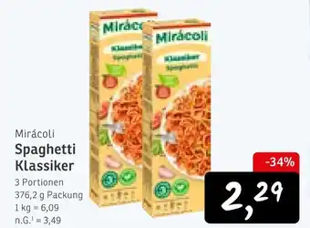 KONSUM Mirácoli spaghetti klassiker Angebot