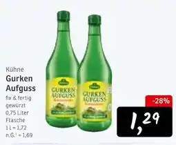 KONSUM Kühne gurken aufguss Angebot
